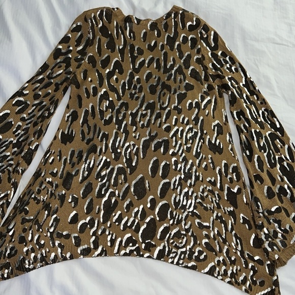MuMu Mellow Animal Print Sweater M - Picture 2 of 6